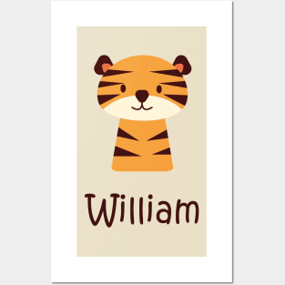 William sticker Posters and Art